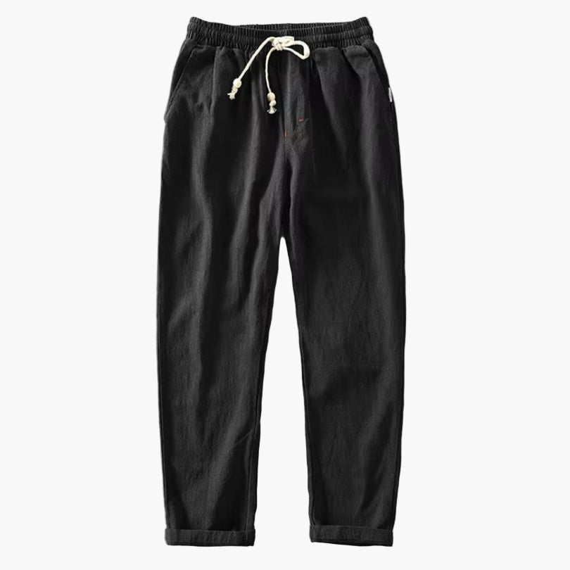 Herren Relaxed Fit Japanische Freizeithose – Komfortable Jogger für Alltag, Reisen & Freizeit