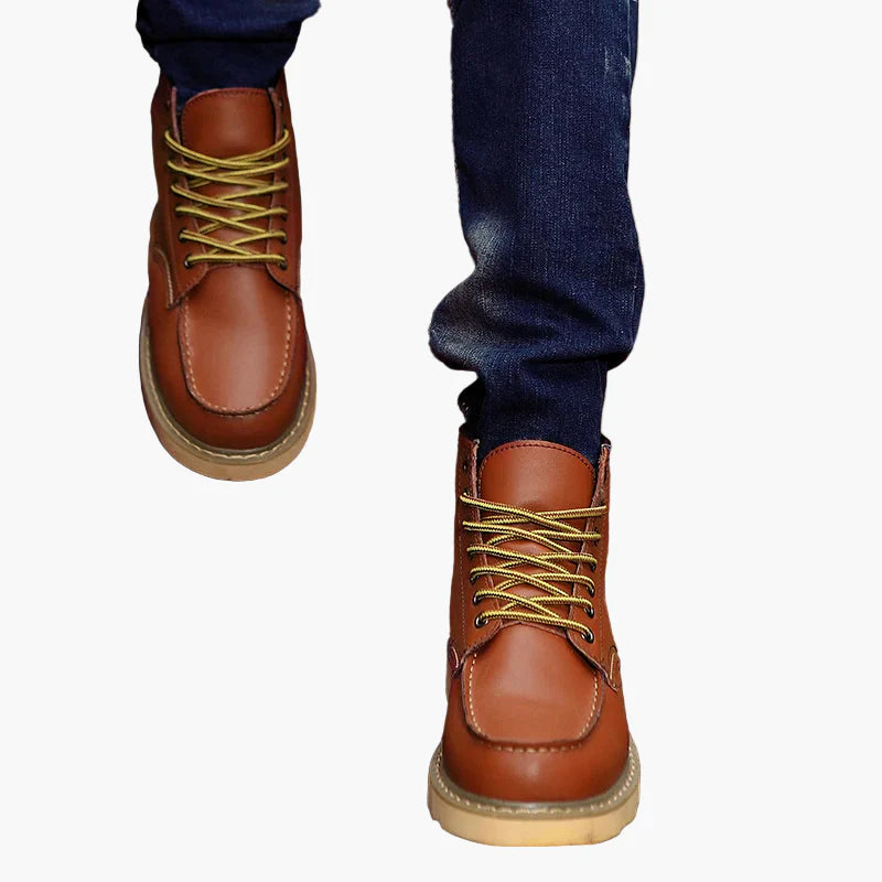Herren Winter Retro Stiefel – Modische warme Outdoor Boots für Alltag & Freizeit