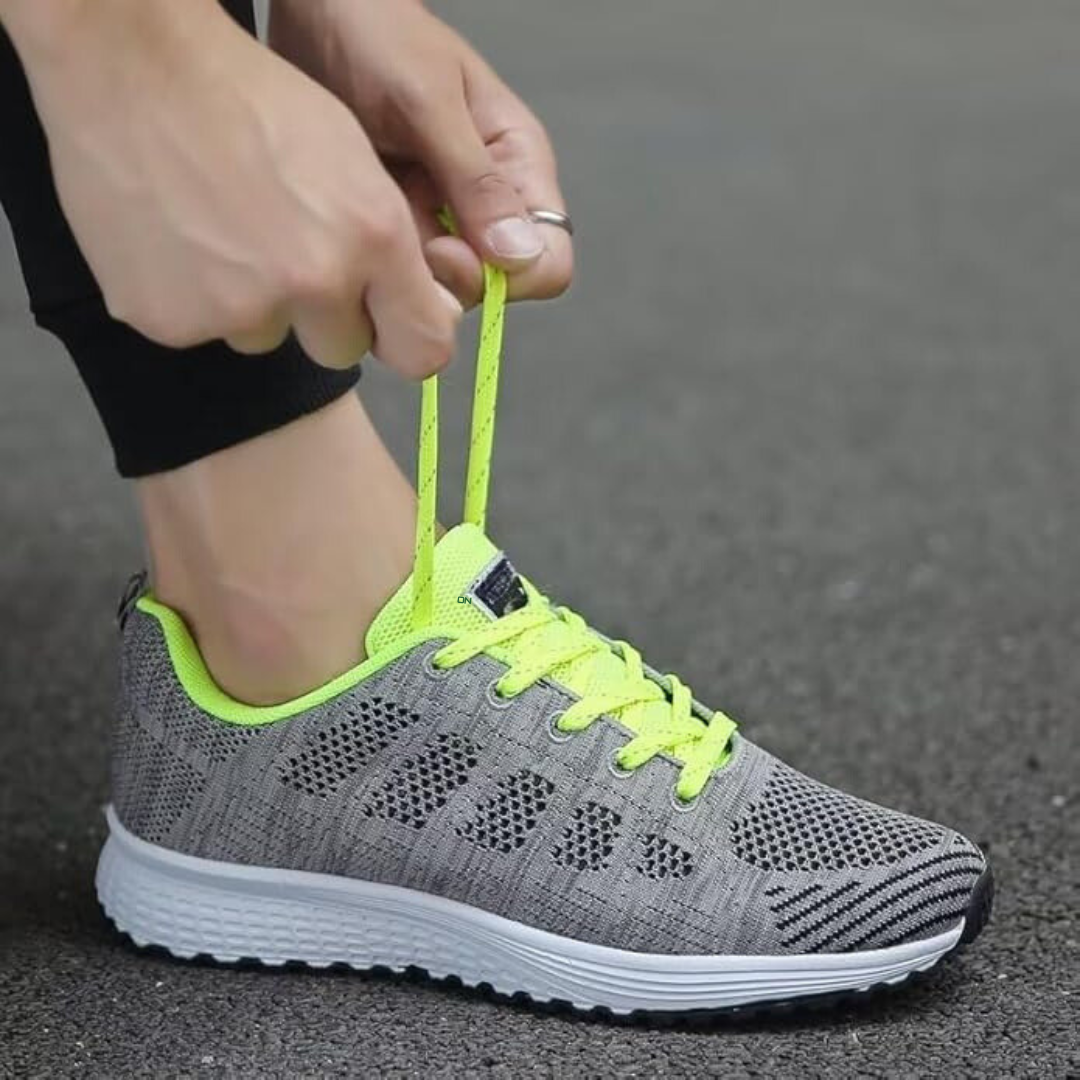 Damen Sneaker Freizeitschuhe mit Atmungsaktivem Mesh – Bequeme Sportschuhe für Alltag, Fitness & Spaziergänge
