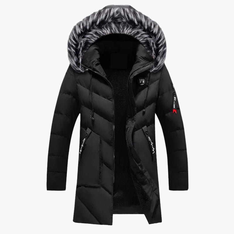 Herren Winterjacke mit Kapuze – Warme, Stilvolle Outdoorjacke für kalte Tage