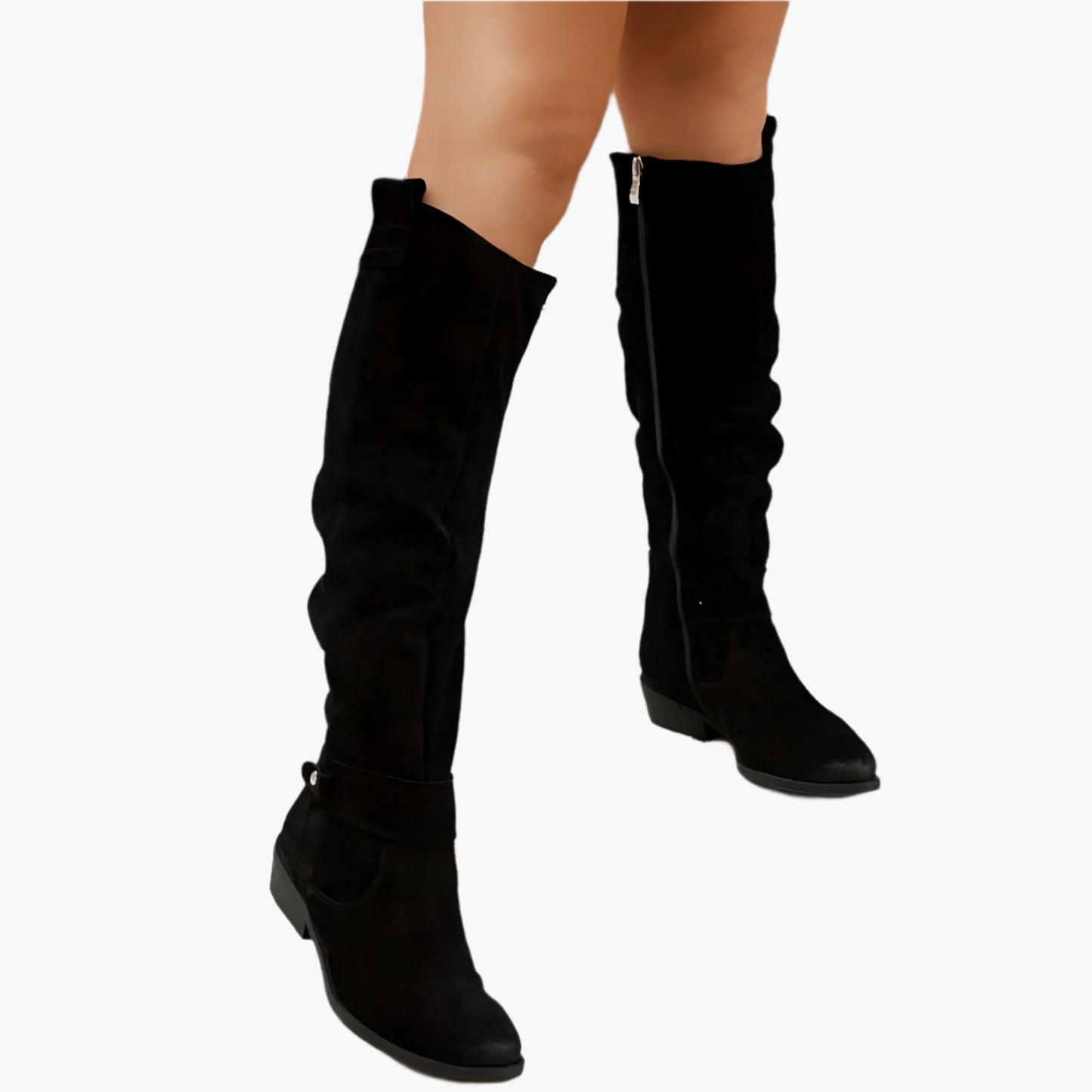 Damen Stiefel Kniehoch Modisch & Bequem für Alltag und Büro