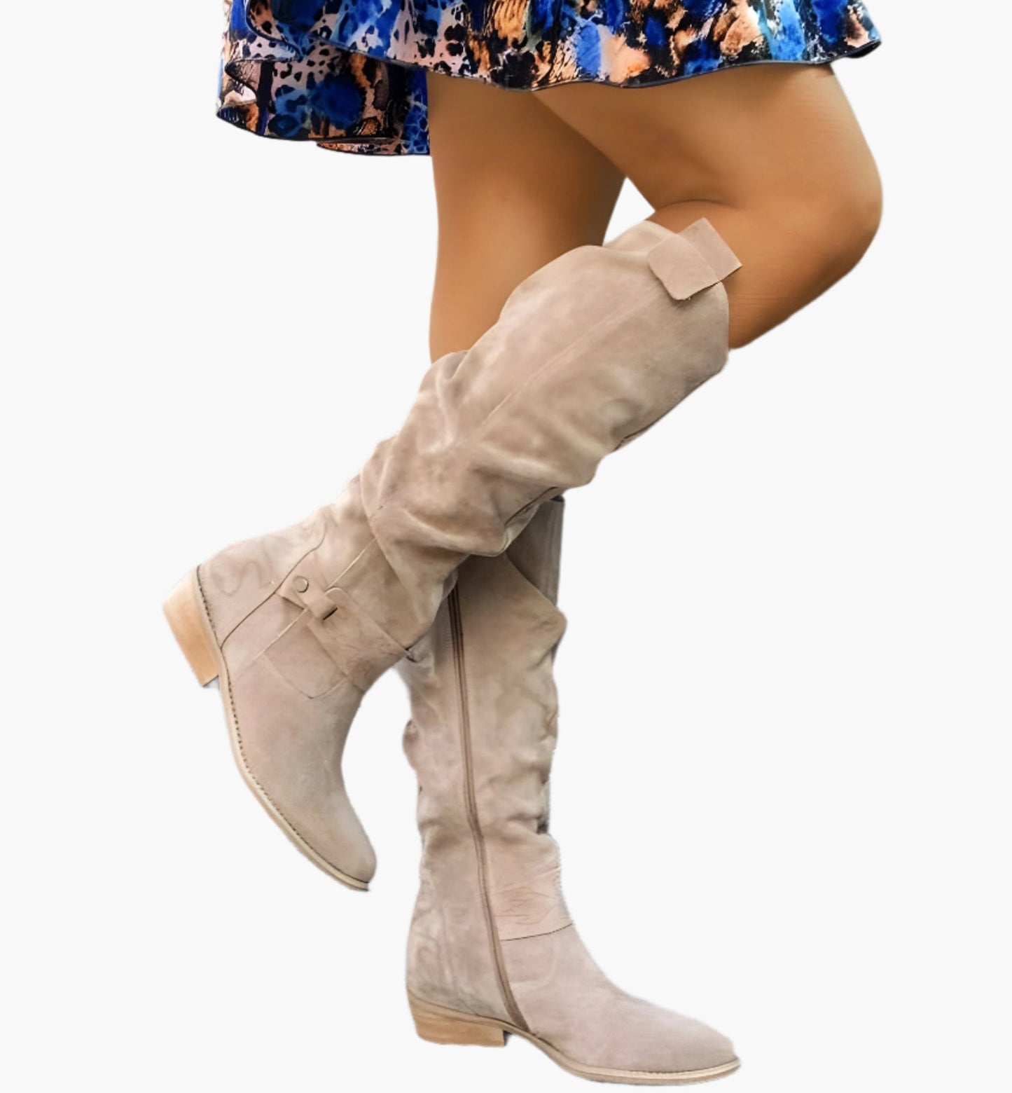 Damen Stiefel Kniehoch Modisch & Bequem für Alltag und Büro