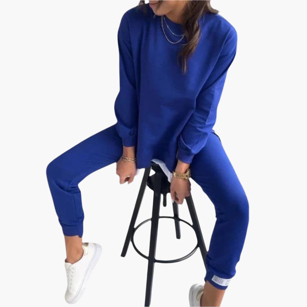 Damen Loungewear Set Zweiteilig – Bequemer Freizeitanzug für Alltag & Entspannung