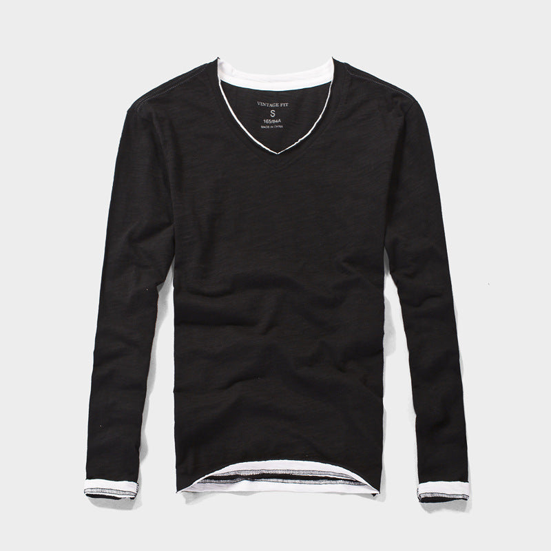 Arthur – Japanischer Herren-Langarmshirt im Frühlingsstil