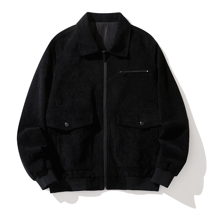 Calvin – Herren Cordjacke im japanischen Stil