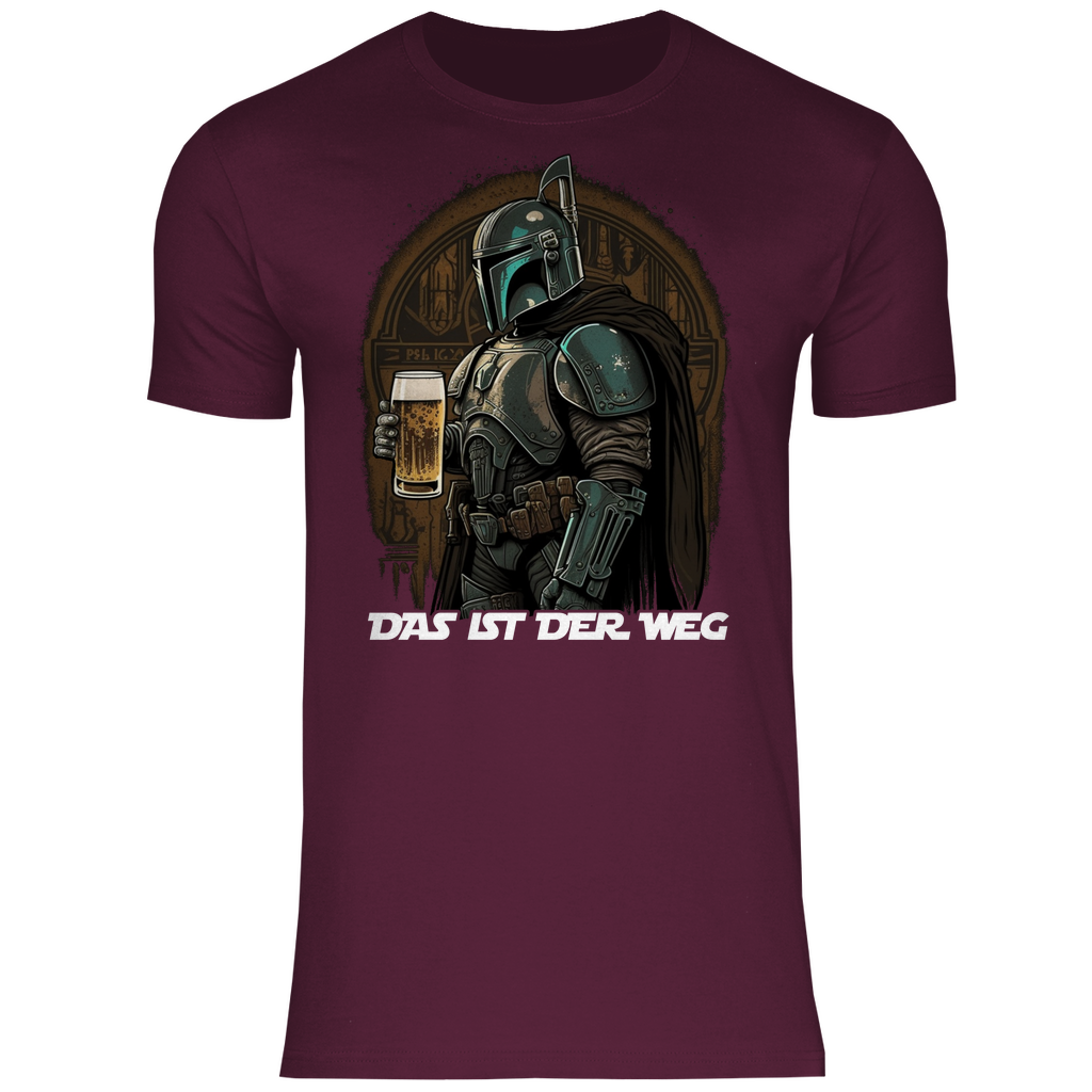 Gabriel – Mandalorian Bier Spaß Herren T-Shirt
