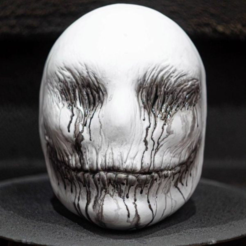 Halloween Horror Maske Geist – Unisex Kostüm für gruselige Partys & Dekoration