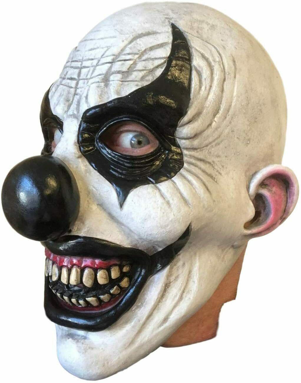 Halloween Gruselige Clown Maske für Erwachsene – Perfekte Verkleidung für Kostümpartys & Horror-Deko