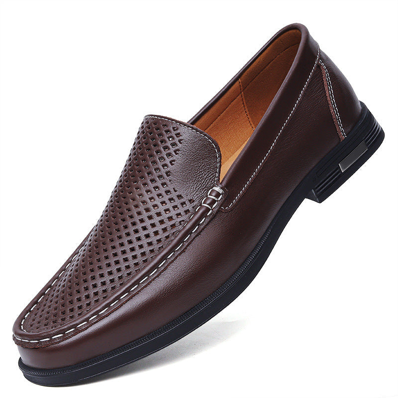 Sean – Elegante Herren-Slipper aus atmungsaktivem veganem Leder
