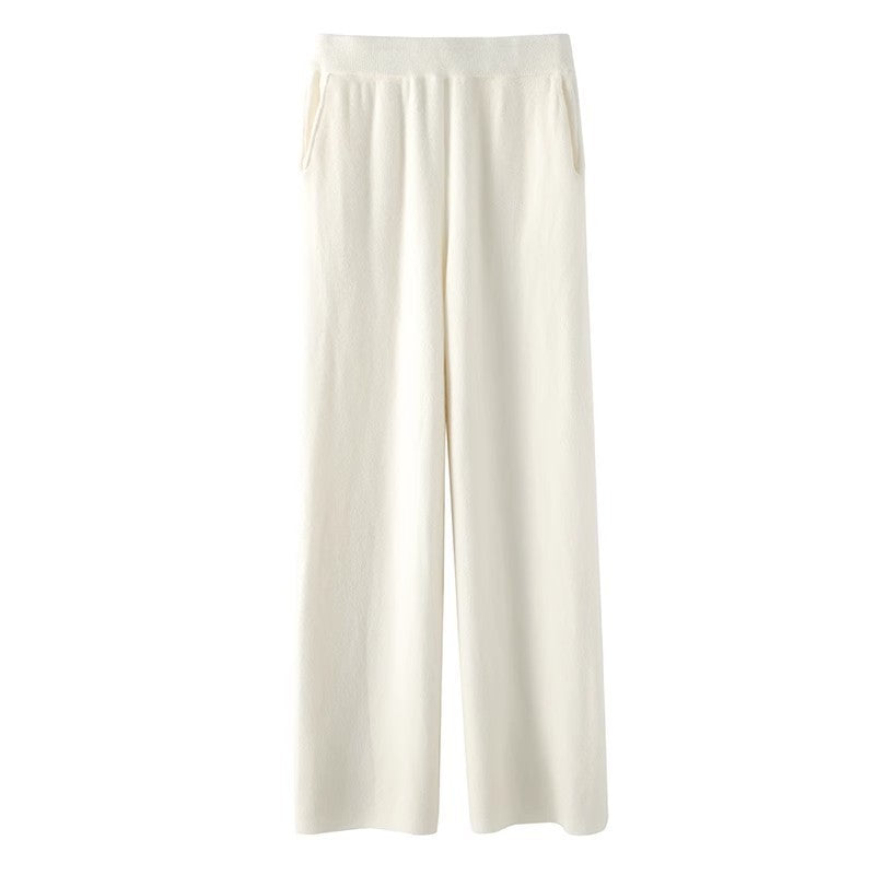 Ruth – Bequeme Weite Wollhosen für Damen