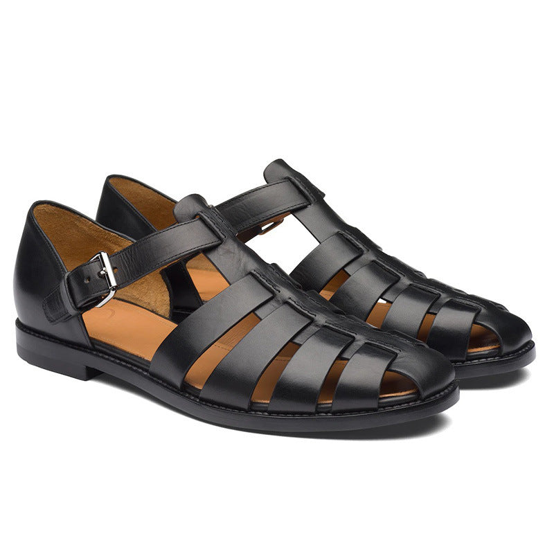 Herren Ledersandalen Klassisch – Elegante Sommerschuhe für Freizeit & Büro