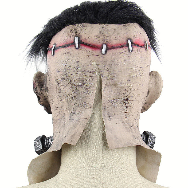 Halloween Frankenstein Monster Latex Maske für Erwachsene – Gruseliges Kostüm-Accessoire