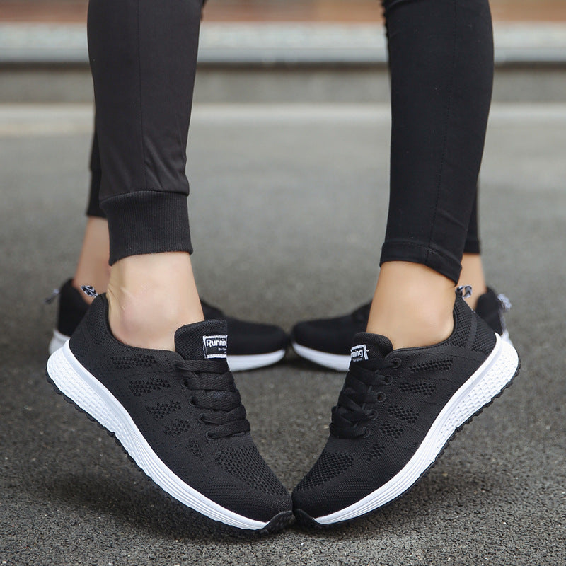 Damen Laufschuhe Atmungsaktiv Komfort Freizeit Sneaker Sportlich