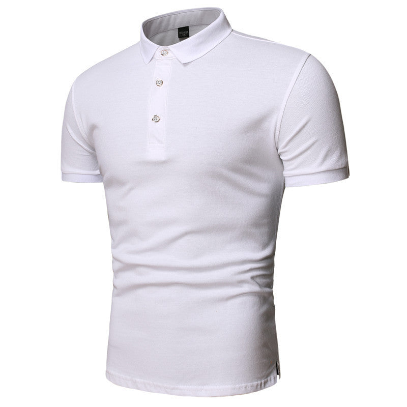 Howard – Herren-Polohemd mit Kurzarm und solider Farbe