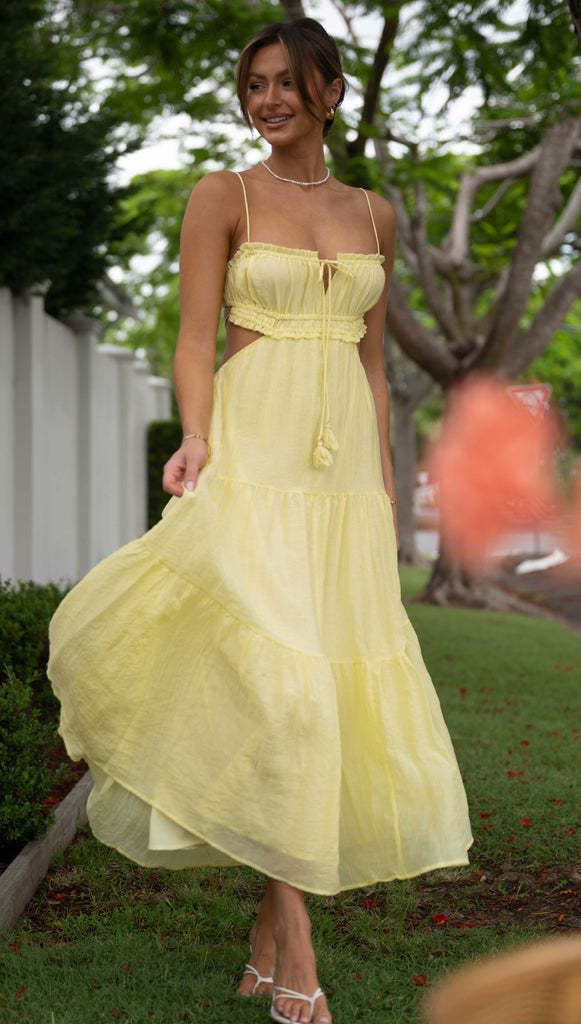 Angela – Elegantes Rückenfreies Maxikleid