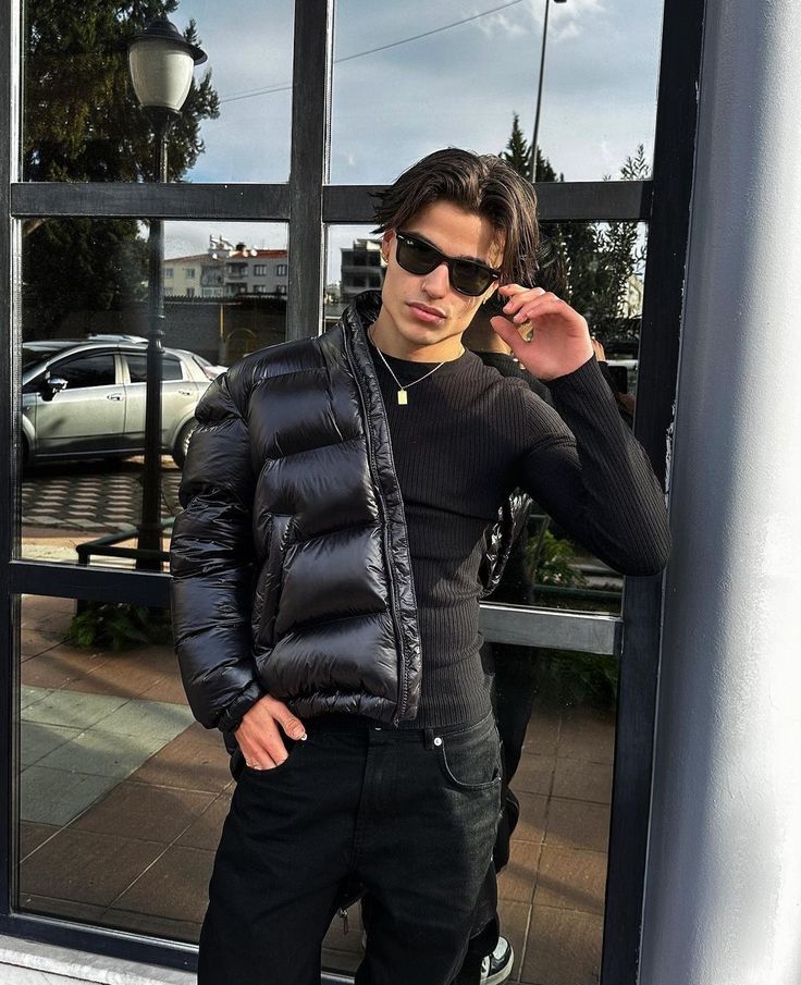 Herren Daunen Steppjacke – Urban Puffer für Winter & Freizeit