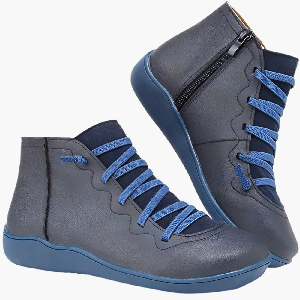 Damen Komfort-Stiefelette für Alltag und Freizeit – Modische und Bequeme Herbst-/Winter-Schuhe