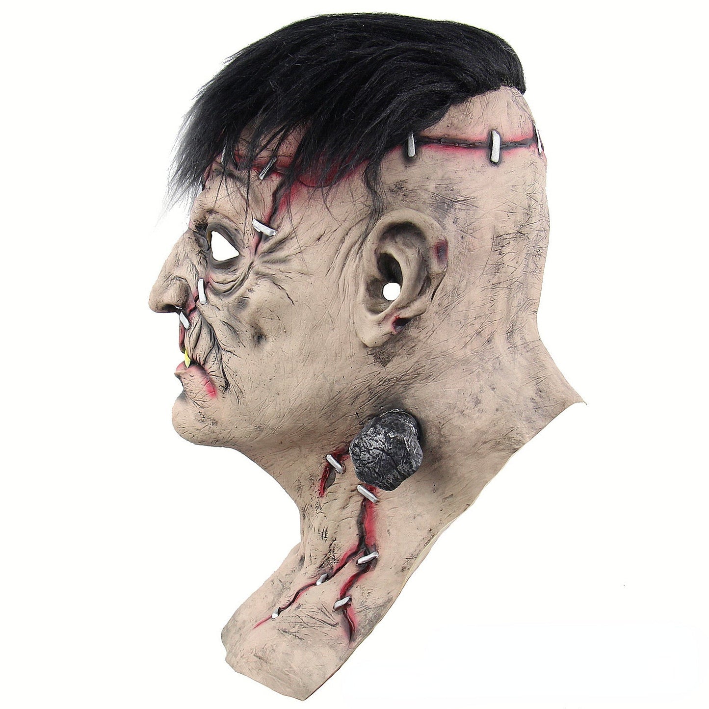Halloween Frankenstein Monster Latex Maske für Erwachsene – Gruseliges Kostüm-Accessoire