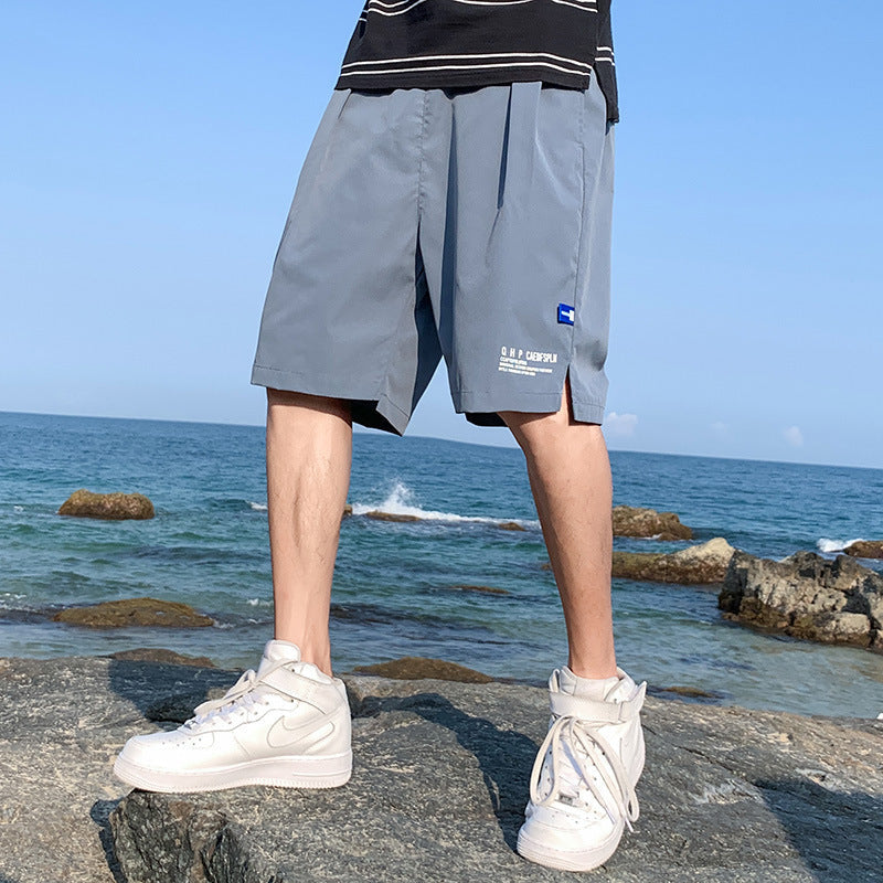 Duncan – Dünne, schnell trocknende Shorts aus Eis-Seide für Herren