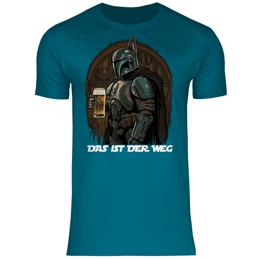 Gabriel – Mandalorian Bier Spaß Herren T-Shirt
