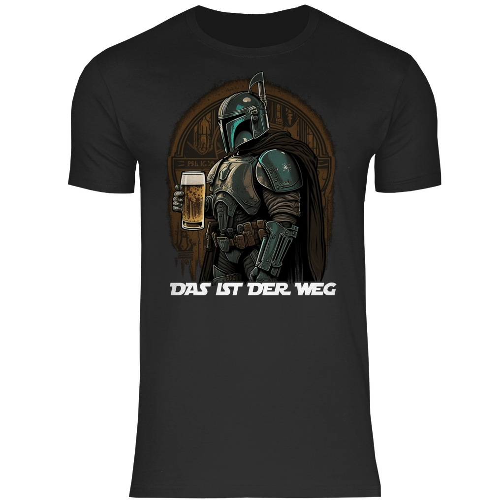 Gabriel – Mandalorian Bier Spaß Herren T-Shirt