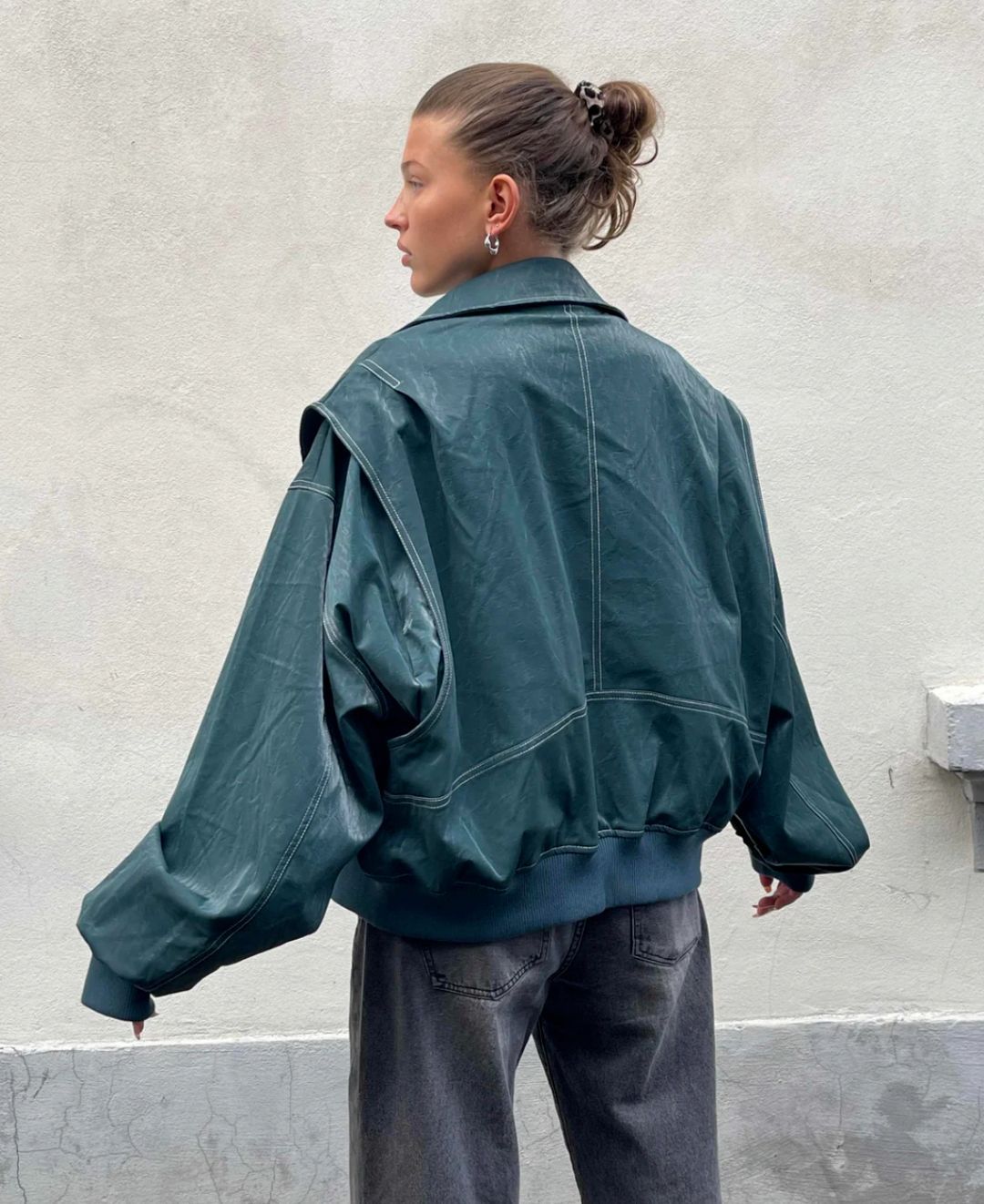 Damen Oversized Bomberjacke – Moderner Streetstyle für Freizeit & Alltag