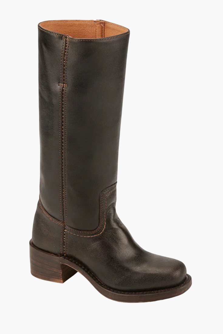 Damen Klassische Stiefel mit Blockabsatz – Modischer Alltags-Look