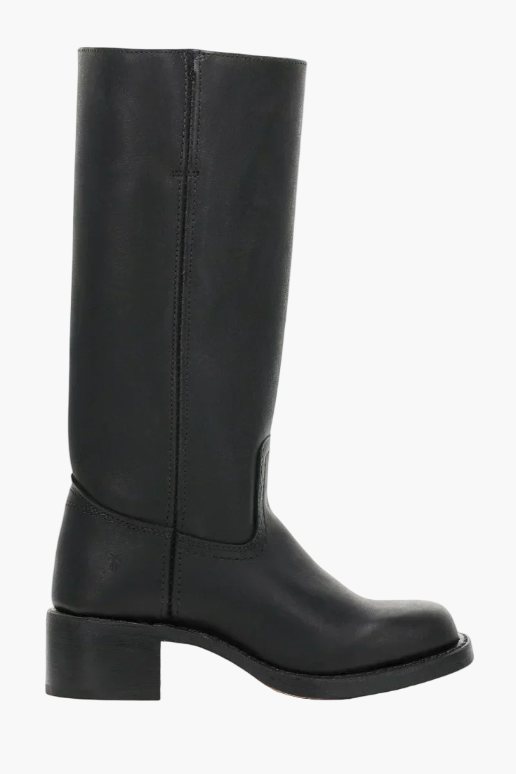 Damen Klassische Stiefel mit Blockabsatz – Modischer Alltags-Look