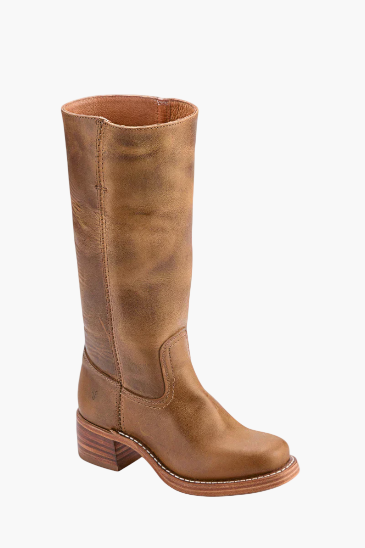 Damen Klassische Stiefel mit Blockabsatz – Modischer Alltags-Look