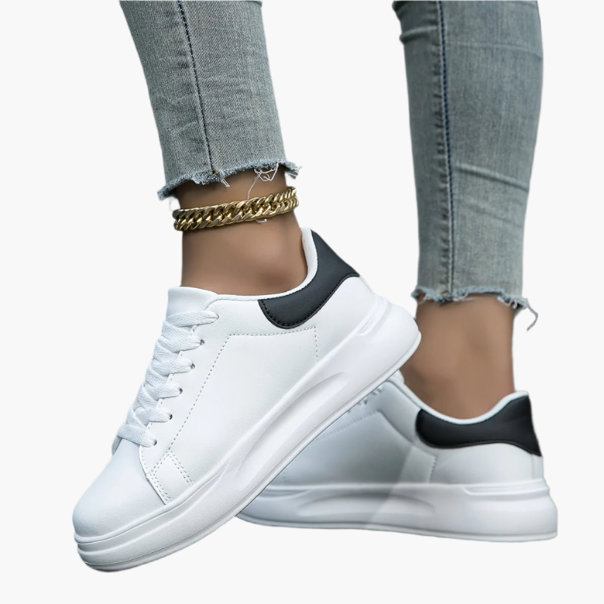 Damen Sneaker für Alltag und Freizeit – Bequeme orthopädische Straßenschuhe