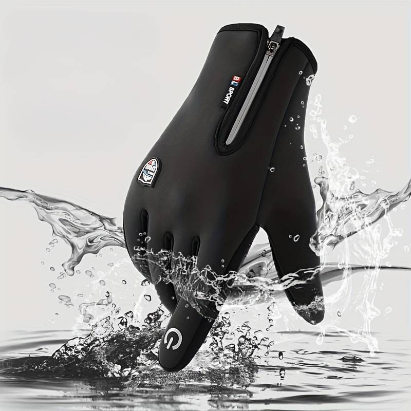 Herren Winter Outdoor Handschuhe – Winddicht & Wasserdicht, Ideal für Sport & Alltag