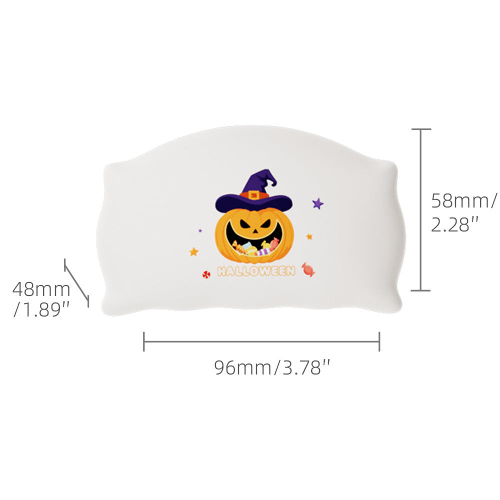 Halloween Kinder Nachtlicht – Pat the Light mit Geister- & Kürbisdesign, Deko für Halloween-Partys & Kinderzimmer