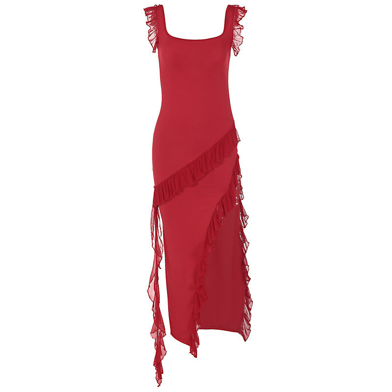 Rebecca – Modisches Sommerkleid mit Streifen und temperamentvollem Design