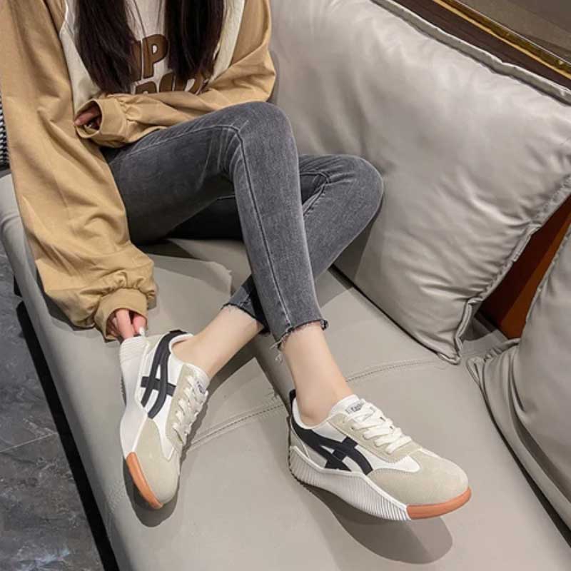 Damen Orthopädische Sneaker Komfort & Modernes Design Alltag