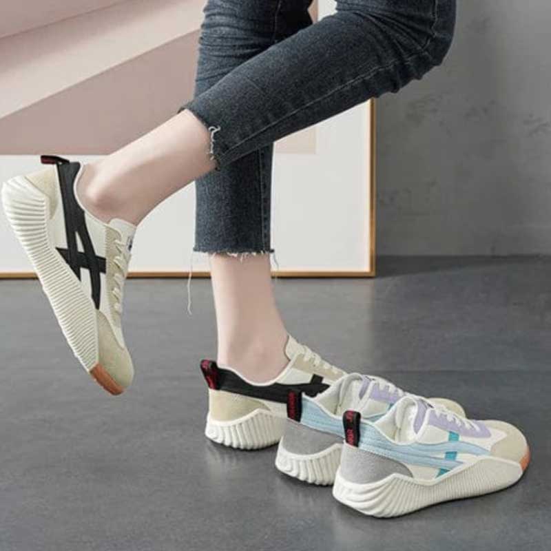 Damen Orthopädische Sneaker Komfort & Modernes Design Alltag