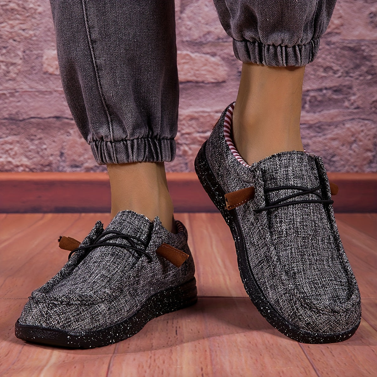 Herren Freizeit-Loafer Slipper – Bequeme Slip-On Schuhe für Alltag & Freizeit