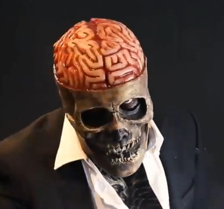 Halloween Horror Maske für Erwachsene – Gruselige Clown Gesichtsmaske für Kostüm & Deko