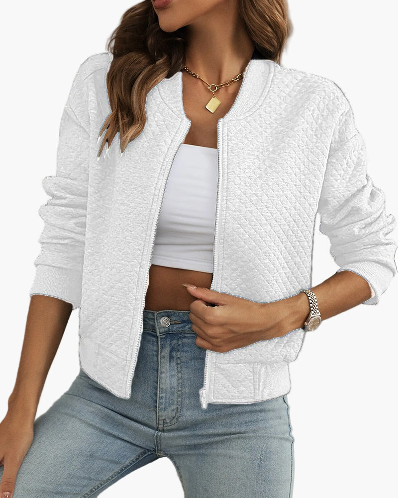 Damen Bomberjacke Steppdesign – Modischer Alltagsbegleiter im Urban Style