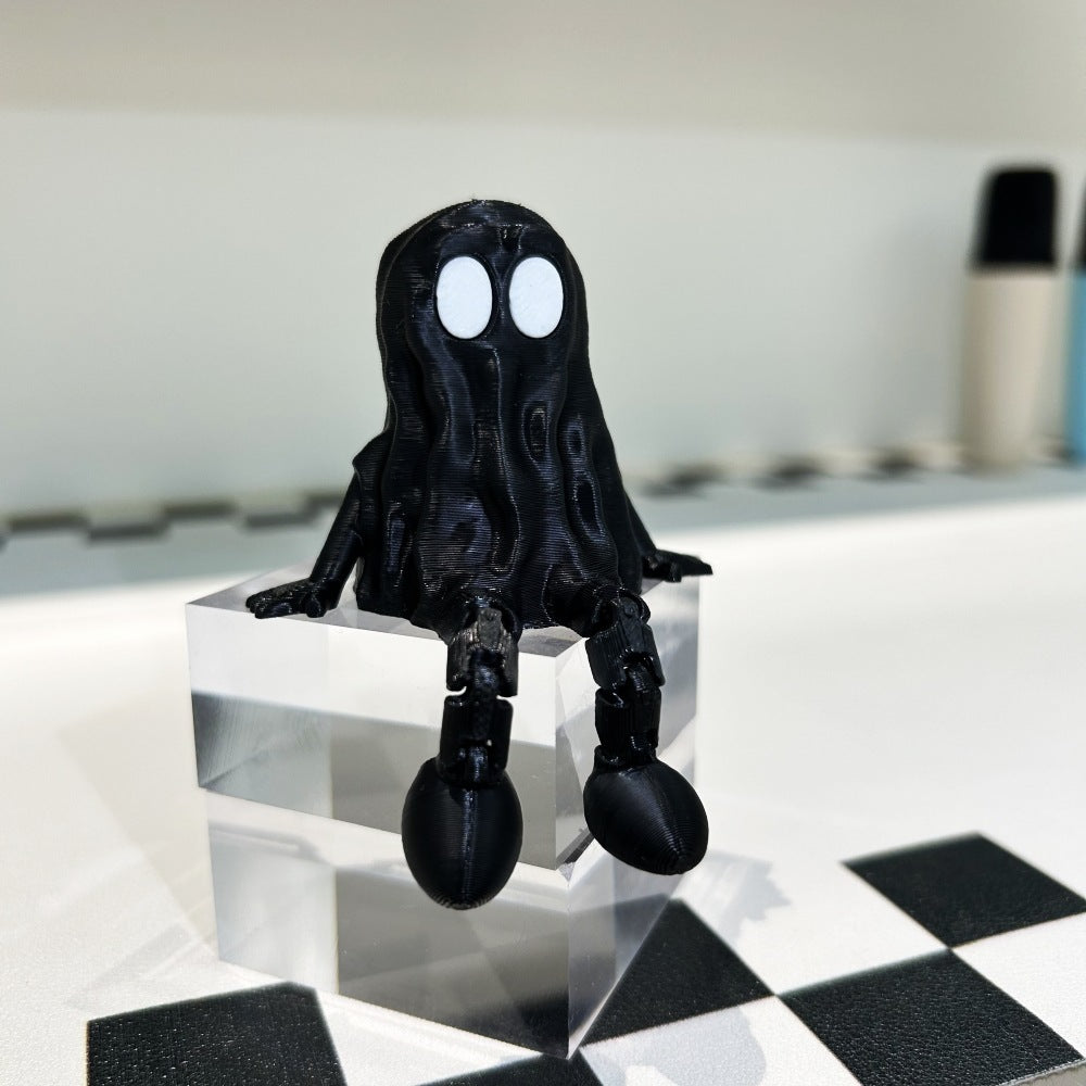 Halloween Geist Dekofigur – 3D-gedruckte Spukfigur für Party und Gruseldeko