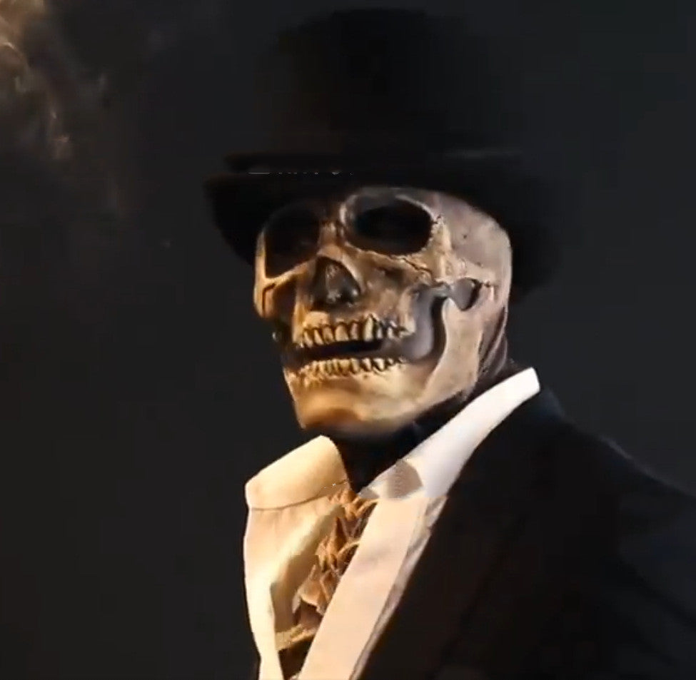 Halloween Horror Maske für Erwachsene – Gruselige Clown Gesichtsmaske für Kostüm & Deko