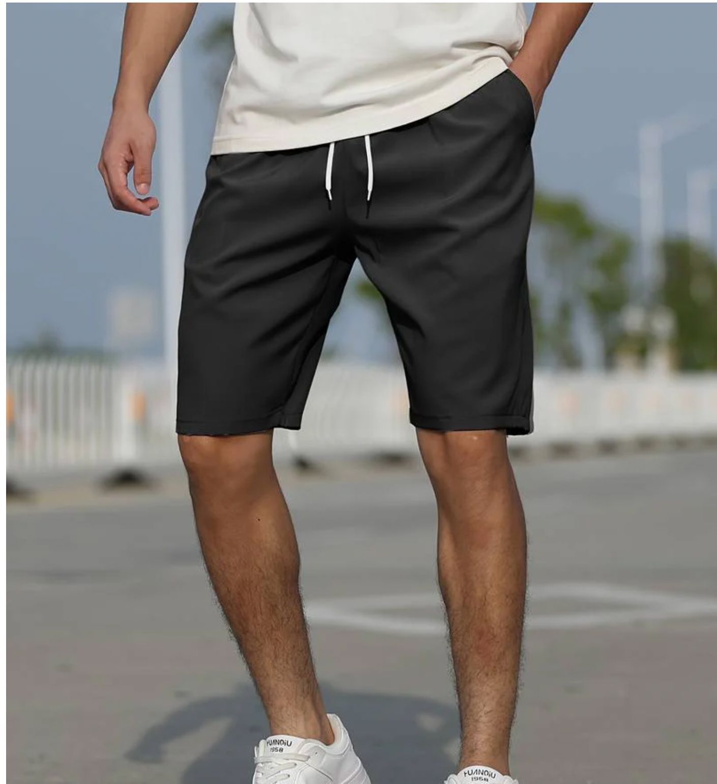 Neil – Personalisierte 3D-Digitaldruck Strandhose für Herren