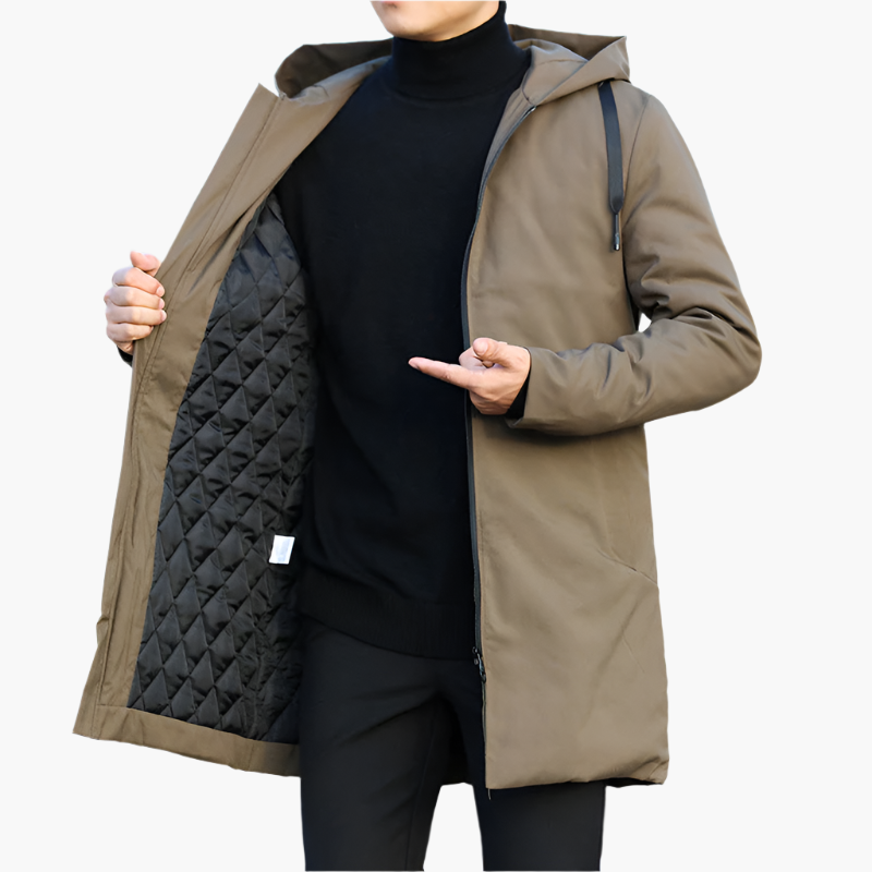Herren Winterjacke Sportlicher Stil Winddicht Wasserdicht Modern Alltag Outdoor