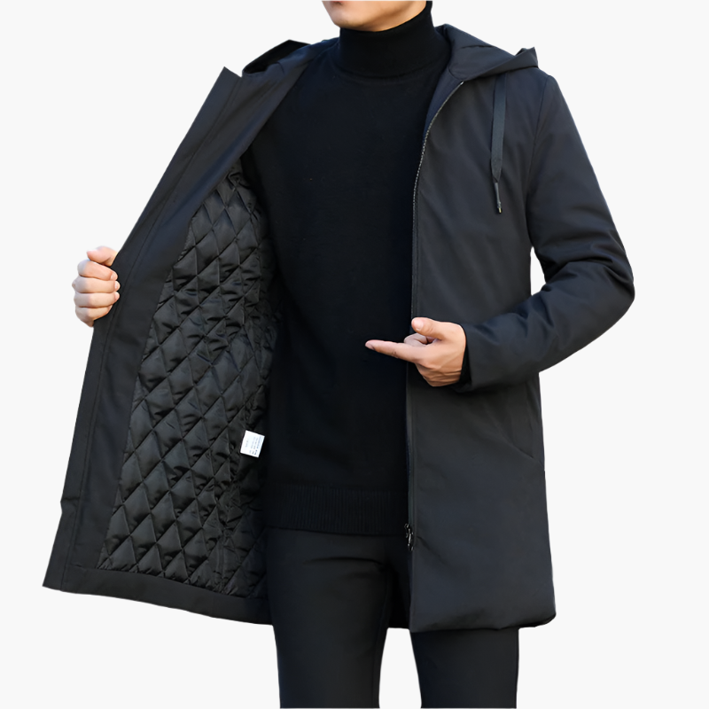Herren Winterjacke Sportlicher Stil Winddicht Wasserdicht Modern Alltag Outdoor