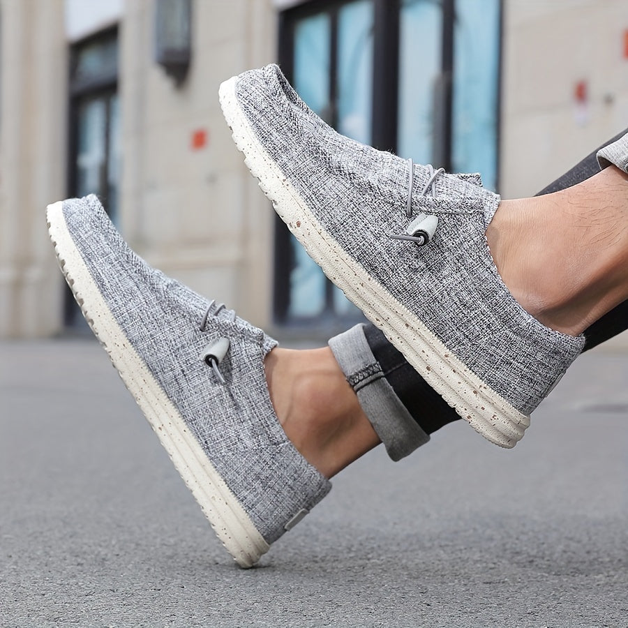 Herren Freizeit-Loafer Slipper – Bequeme Slip-On Schuhe für Alltag & Freizeit