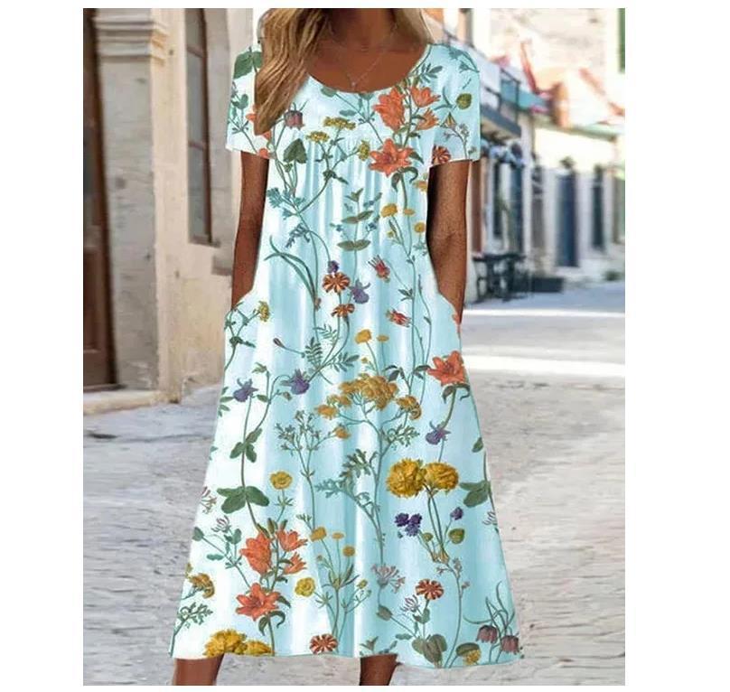 Shirley – Lässiges Kleid mit Floralem Print