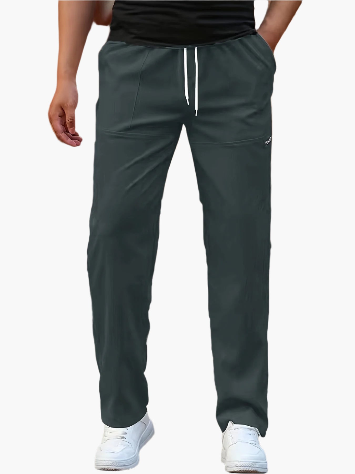 Herren Jogginghose – Bequeme Freizeithose für Sport & Alltag, Gerade Schnitt, Elastischer Bund