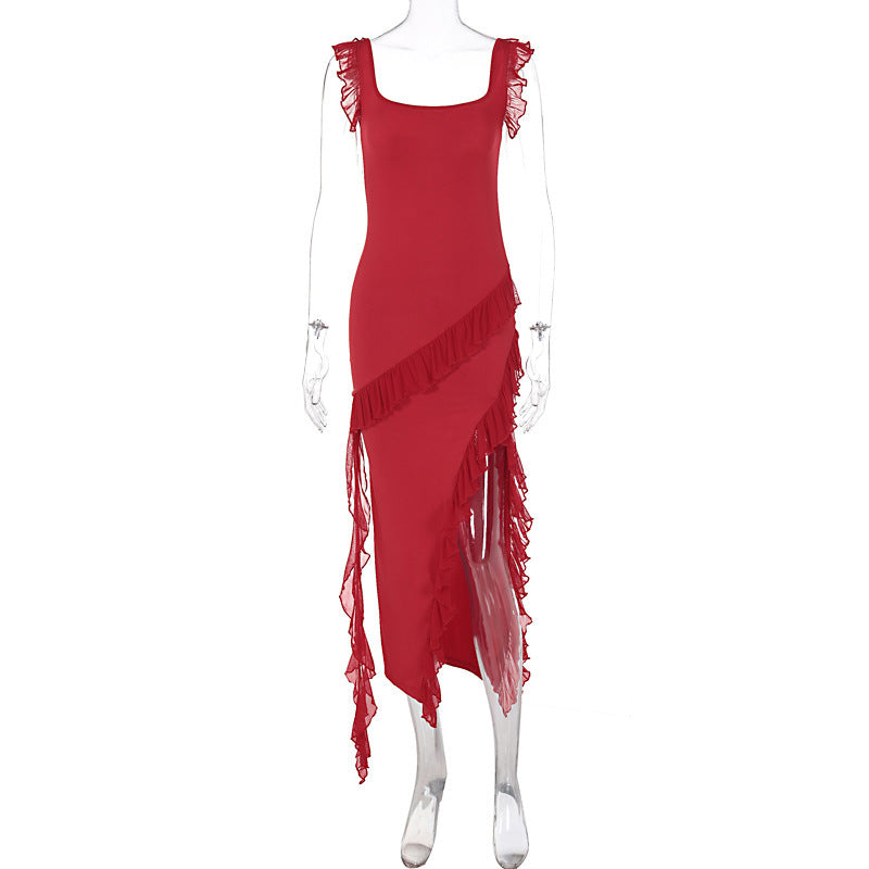Rebecca – Modisches Sommerkleid mit Streifen und temperamentvollem Design