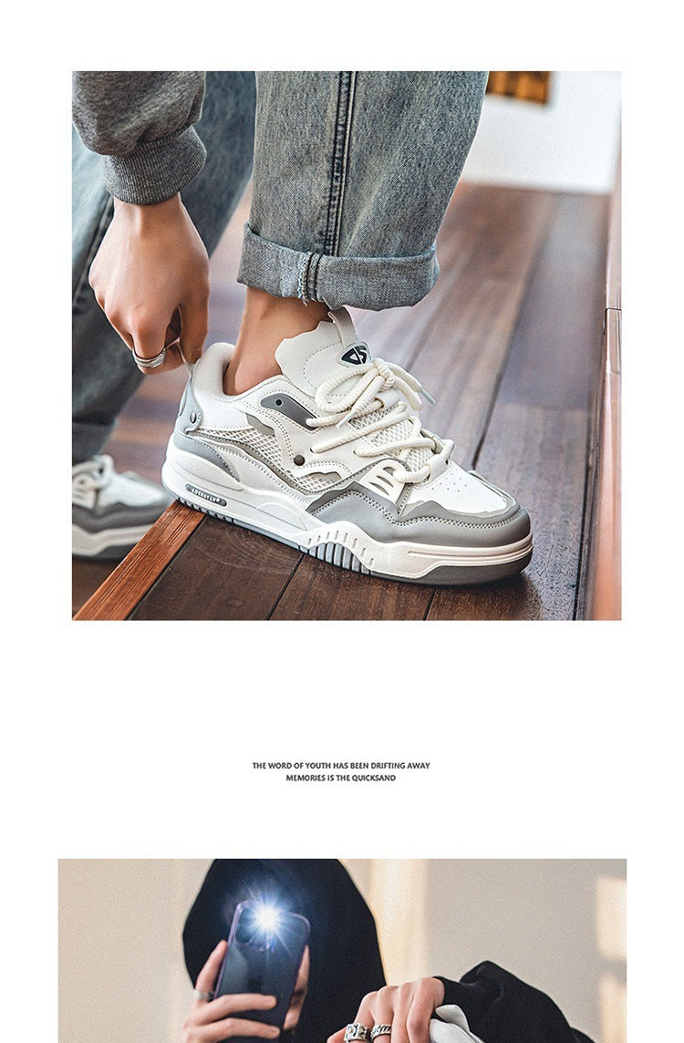 Gordon – Retro Freizeit Schuhe mit erhöhter Sohle und rutschfestem Design