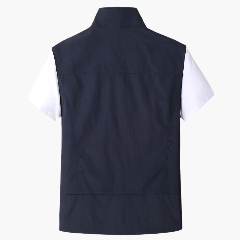 Herren Outdoor Weste – Moderne ärmellose Freizeitweste für Alltag, Reisen & Outdoor