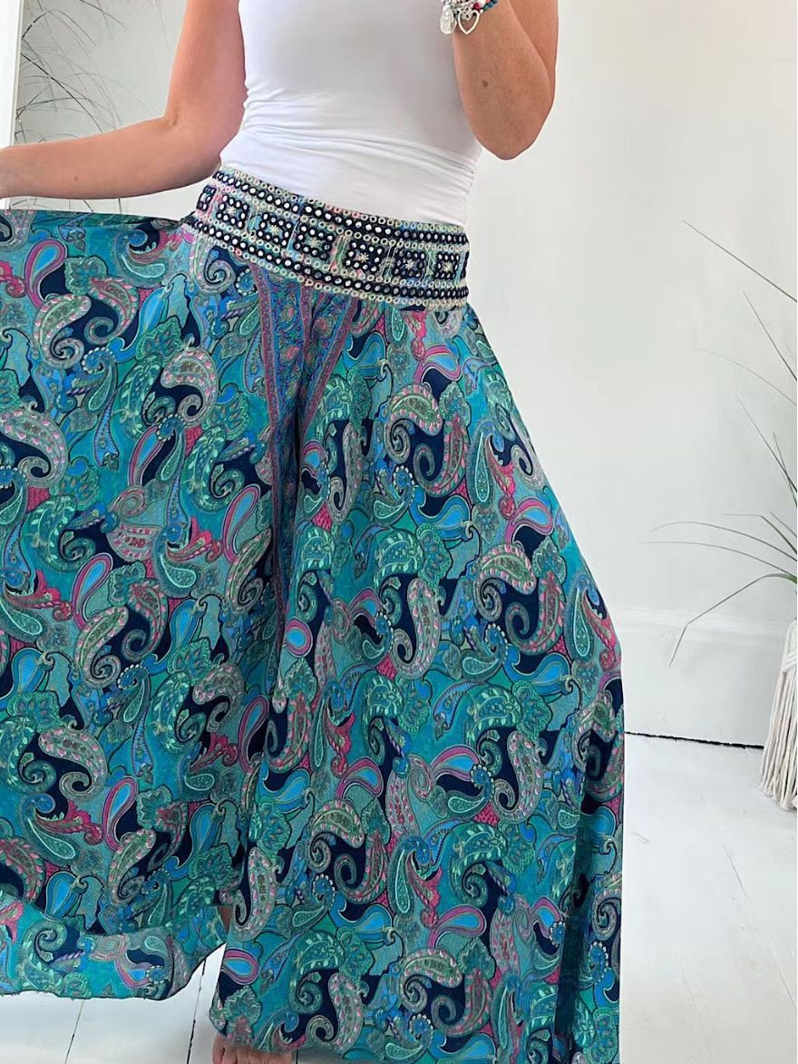 Sandra – Lockerer Rock mit weitem Saum für Damen